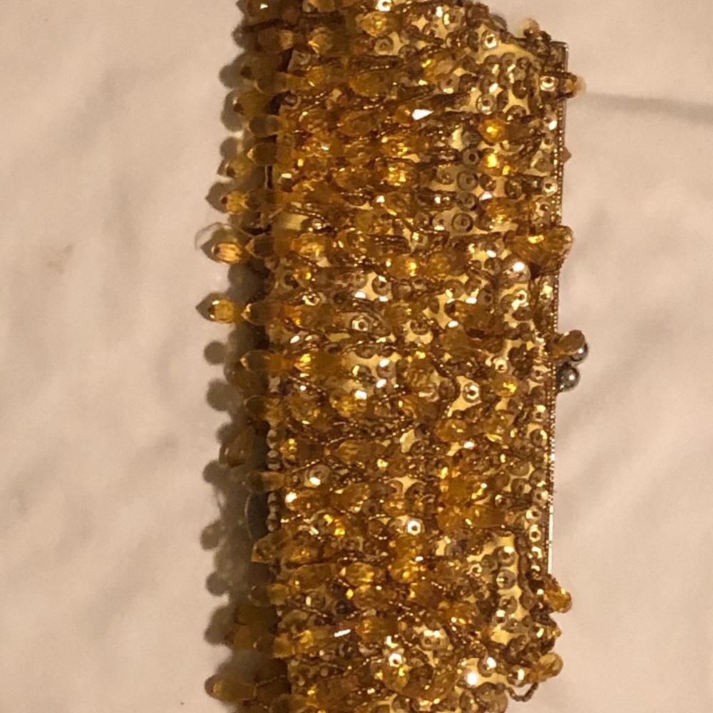 Vintage beaded clutch